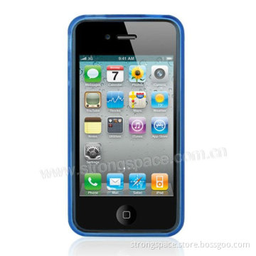 Mobile phone case, pure TPU for iPhone 4/4S case